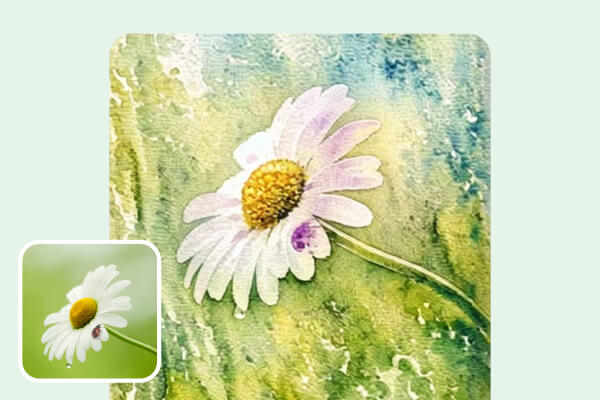Photo to Watercolor