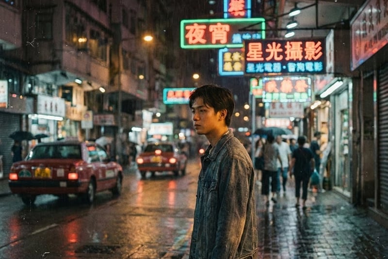 90s Hong Kong Cinema Vintage Look 90s Hong Kong Cinema Vintage Look