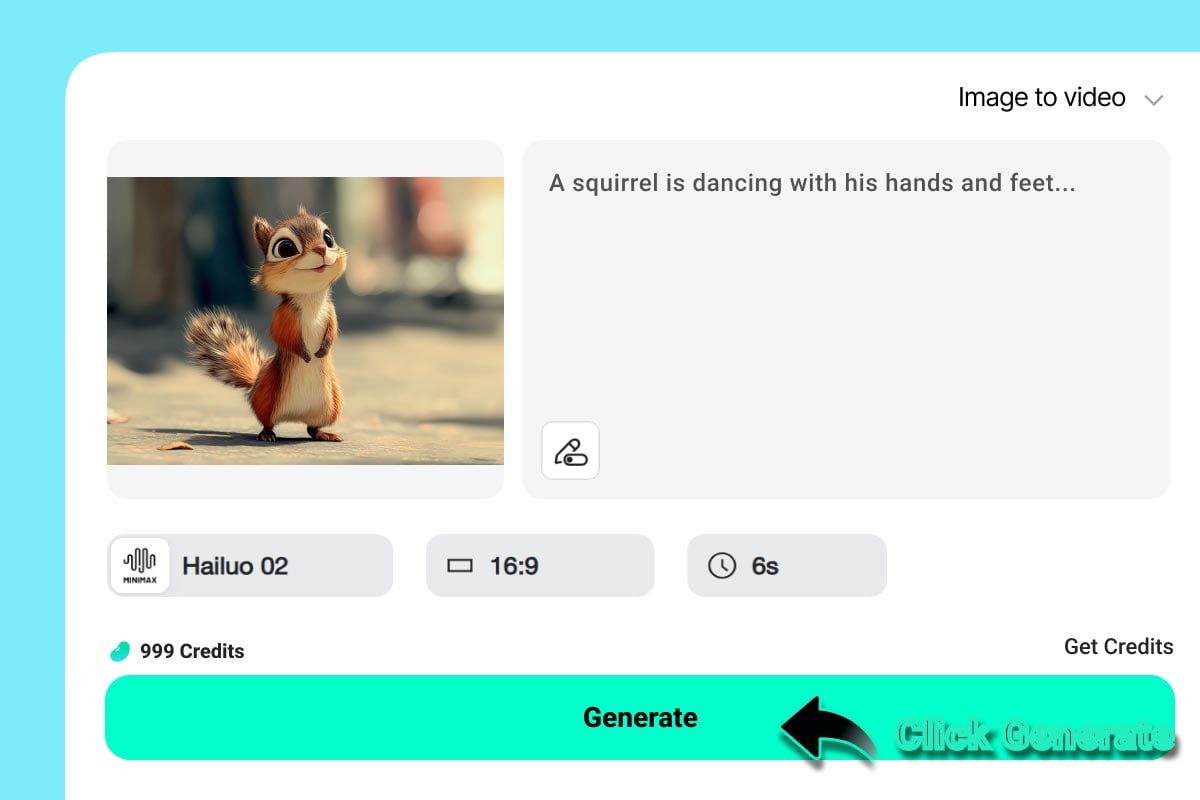 Generate your AI video