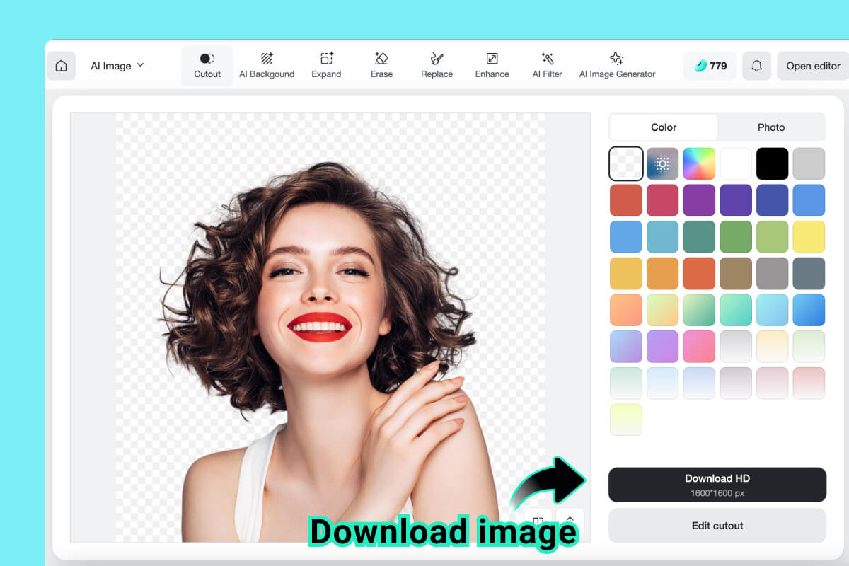 Download your PNG image