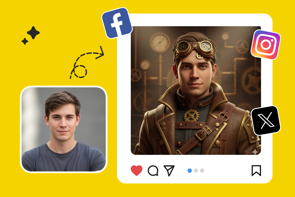 Use Your 3D Avatar for Profile Pictures, Branding, and Content