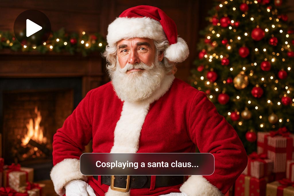 Become Santa With Custom Christmas Animations