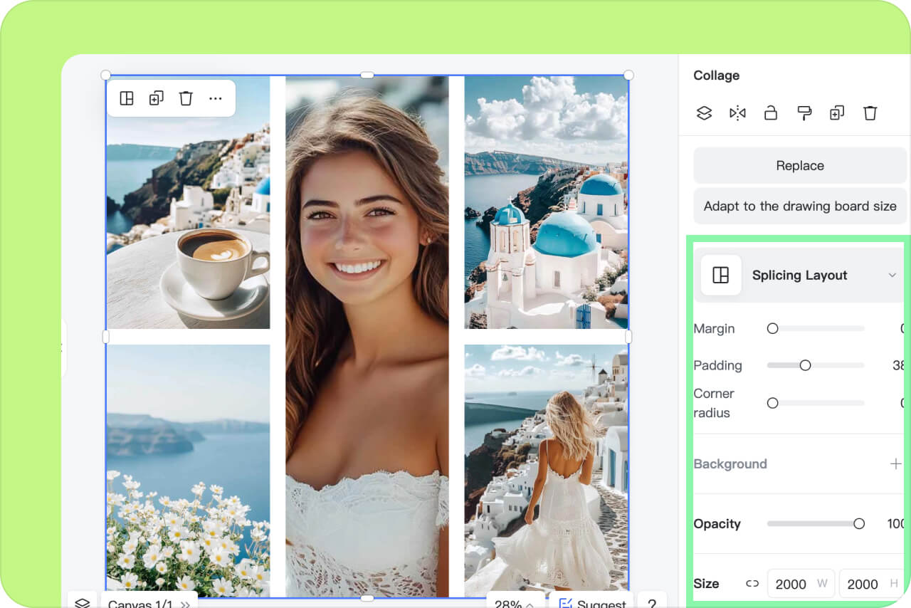 Customize Your Grid Photo