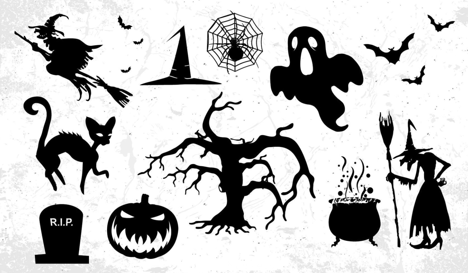 Eerie Ghosty Silhouettes