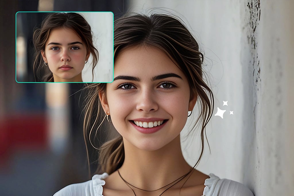 Natural Smile Face Simulation and Adjustment with AI