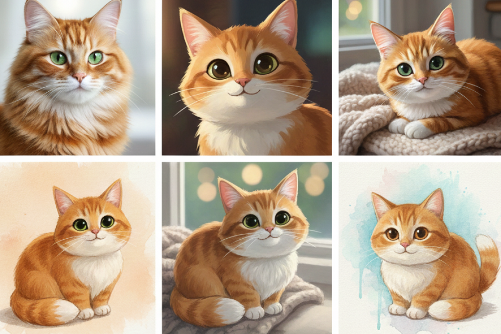 Generate Cats in Countless Artistic Styles