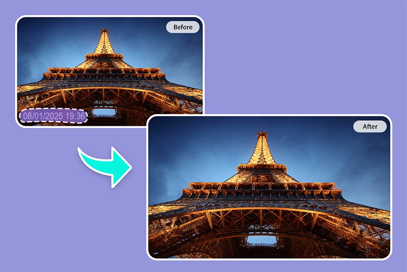 Remove Date Stamp from Photo Easily Remove Date Stamp from Photo Easily