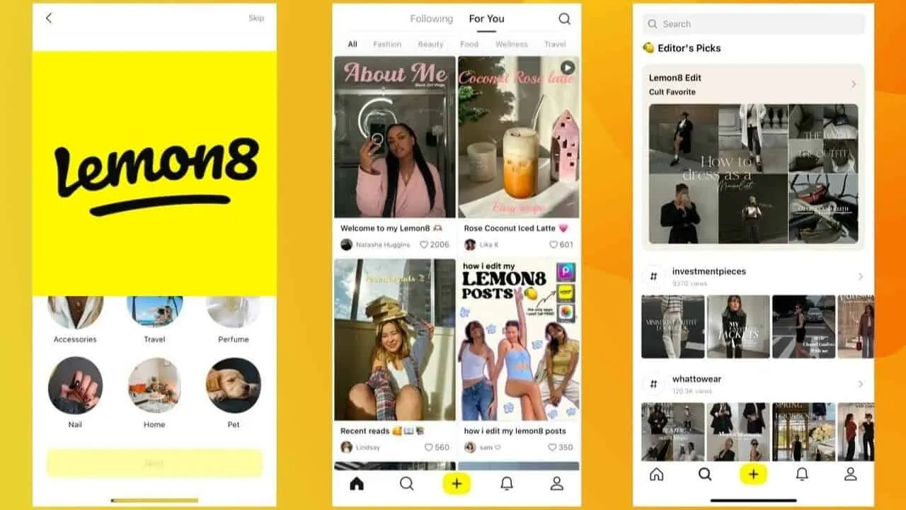 lemon8 social platform