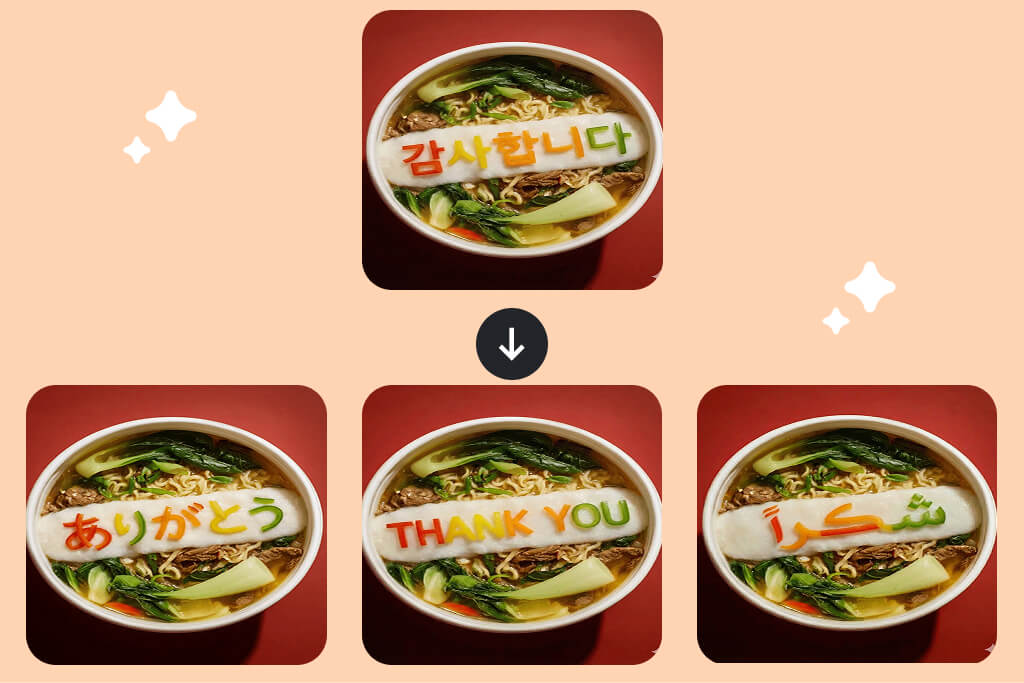 Translate Korean Image into Multiple Languages at Once Translate Korean Image into Multiple Languages at Once