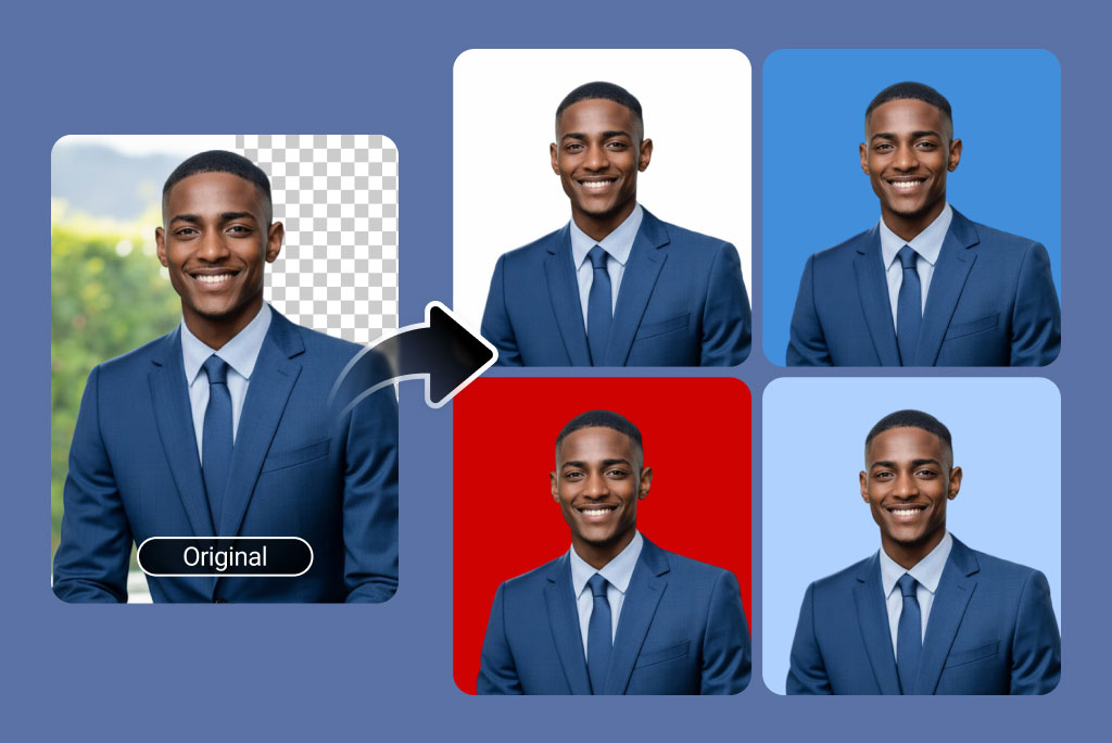 Create Passport Photo Online with insMind AI Passport Photo Maker Create Passport Photo Online with insMind AI Passport Photo Maker