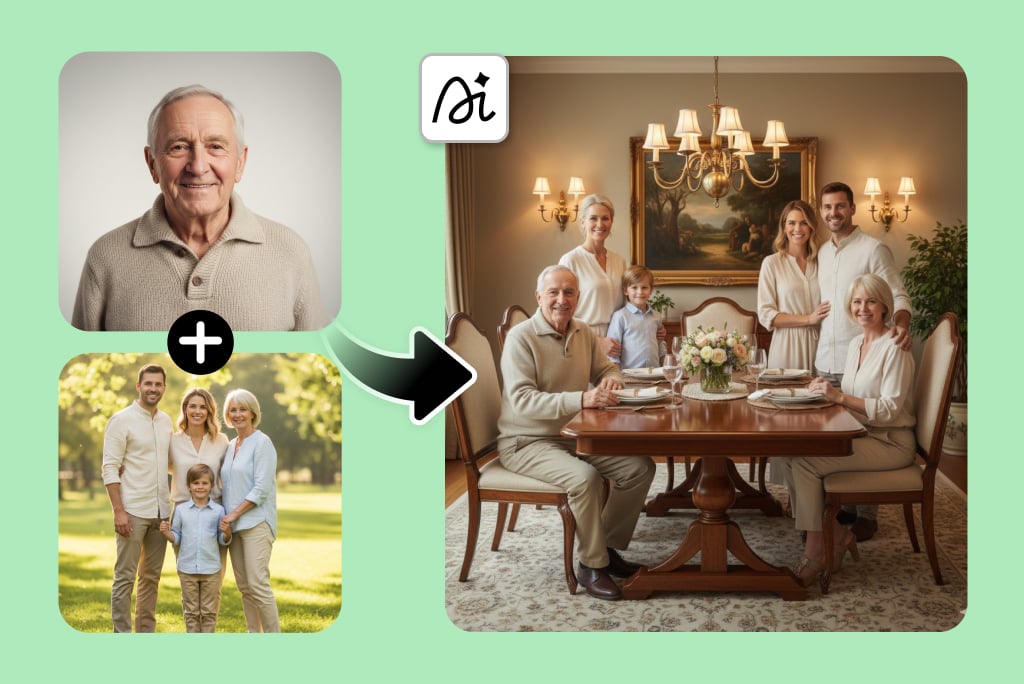 Build a Complete AI Family Portrait From Separate Photos