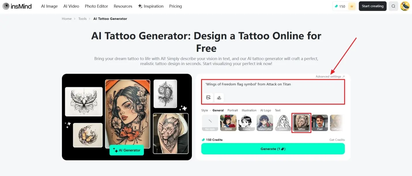add prompt and choose style