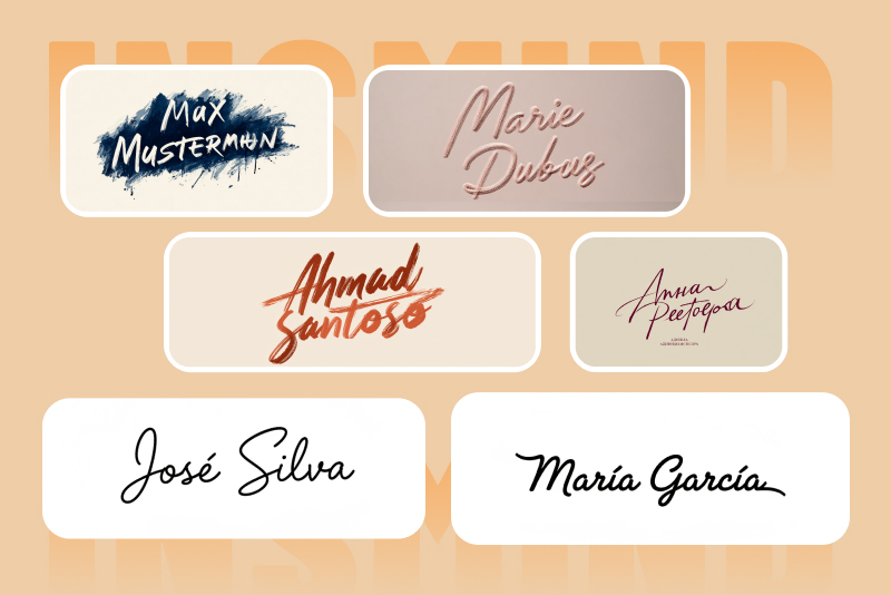 Multilingual&nbsp;Signature