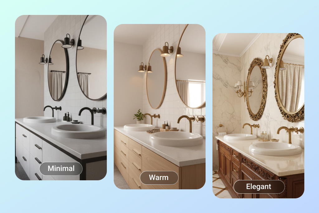 Frische Ideen für Badrenovierung und Neugestaltung generieren