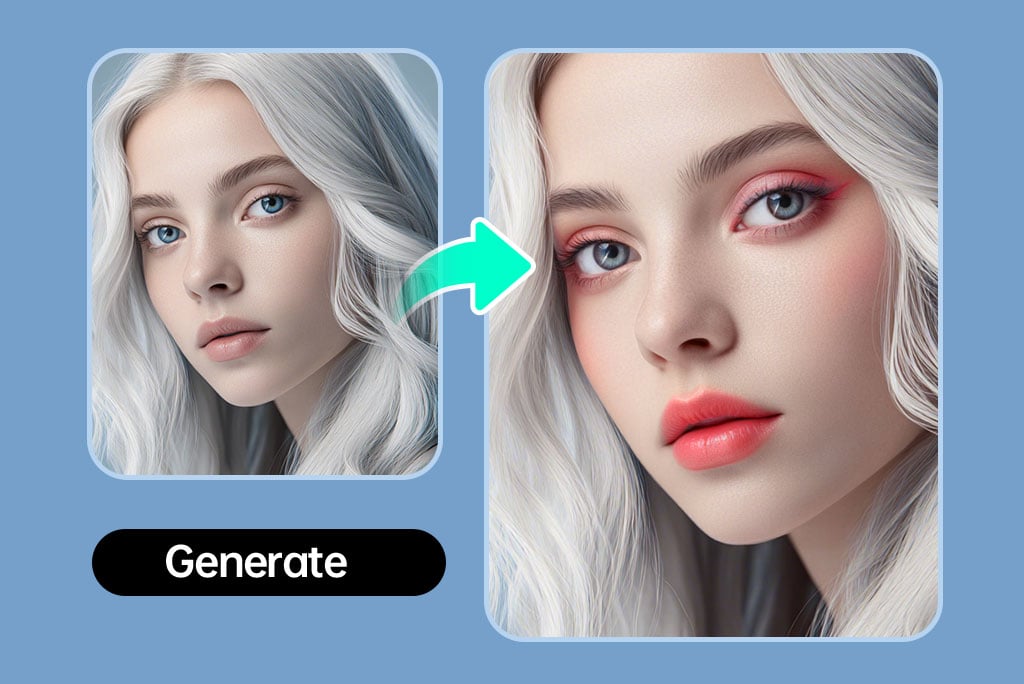 Add Makeup to Photos with AI in Just One Click