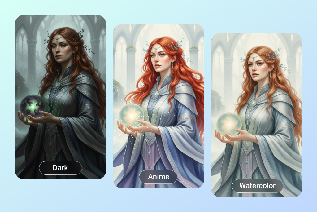 Create Diverse Styles with Fantasy AI Generator