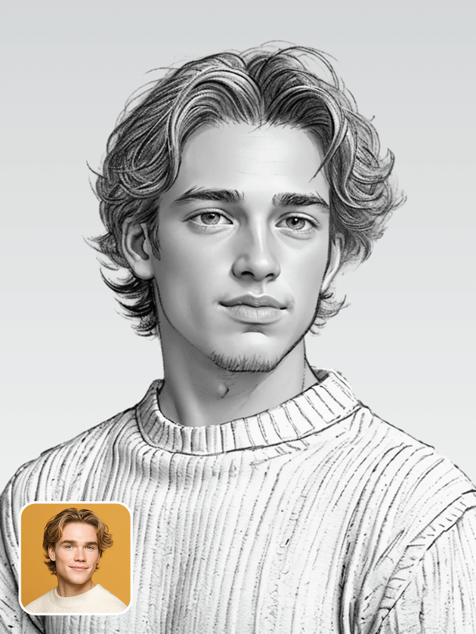 Photo to Line Drawing