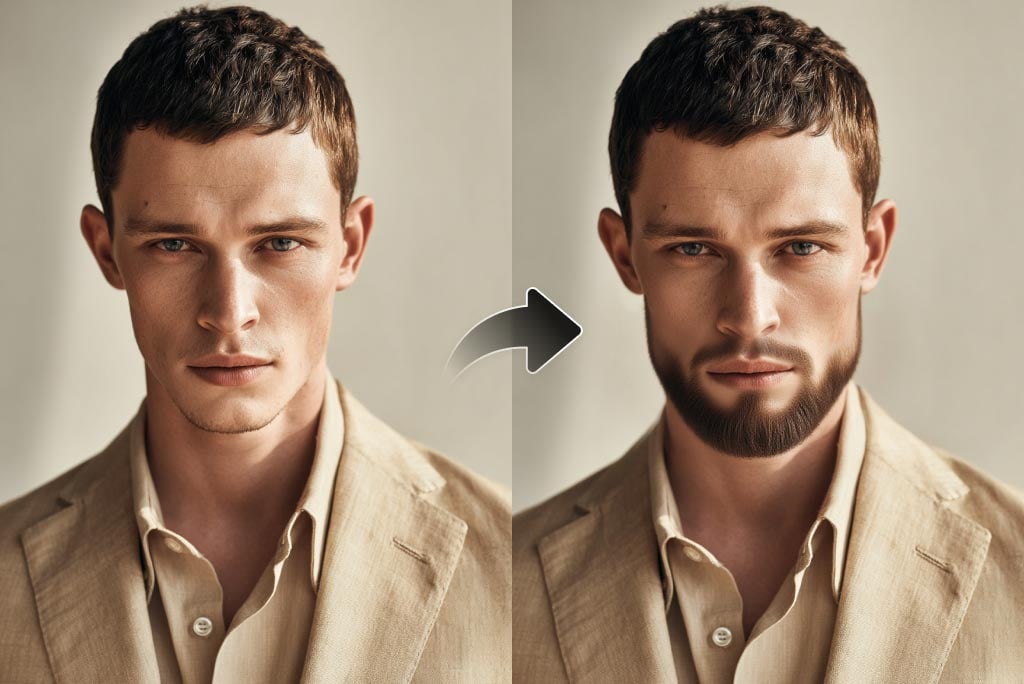 Add a Realistic Beard to Any Photo in One Click