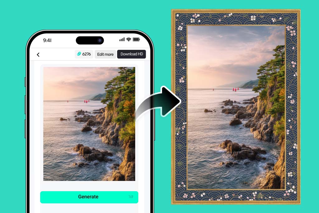 Add Frames to Photos Anytime, Anywhere, No App Needed Add Frames to Photos Anytime, Anywhere, No App Needed
