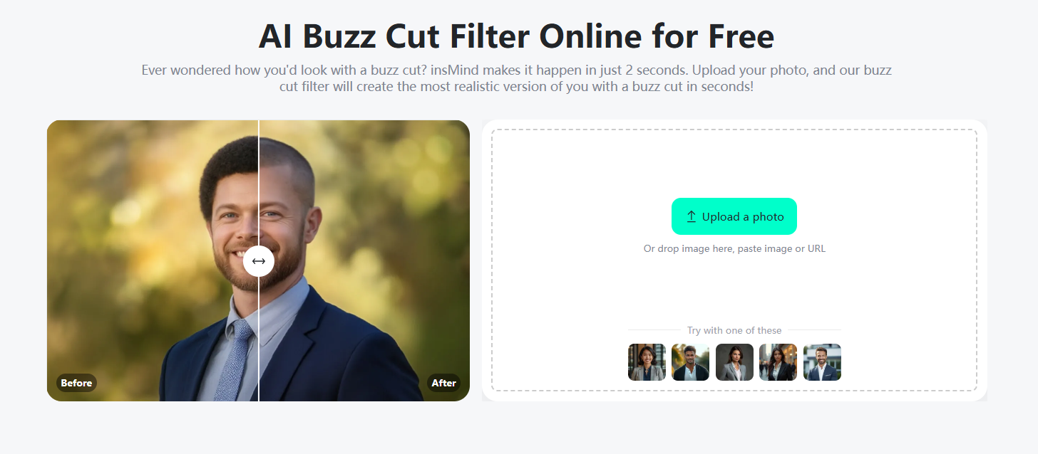  Upload picture for buzz cut hairstyle