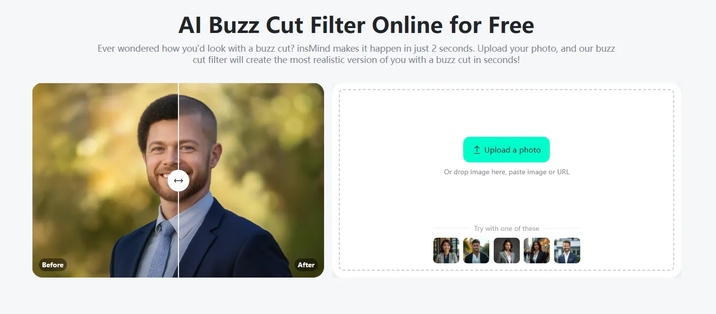  Upload picture for buzz cut hairstyle