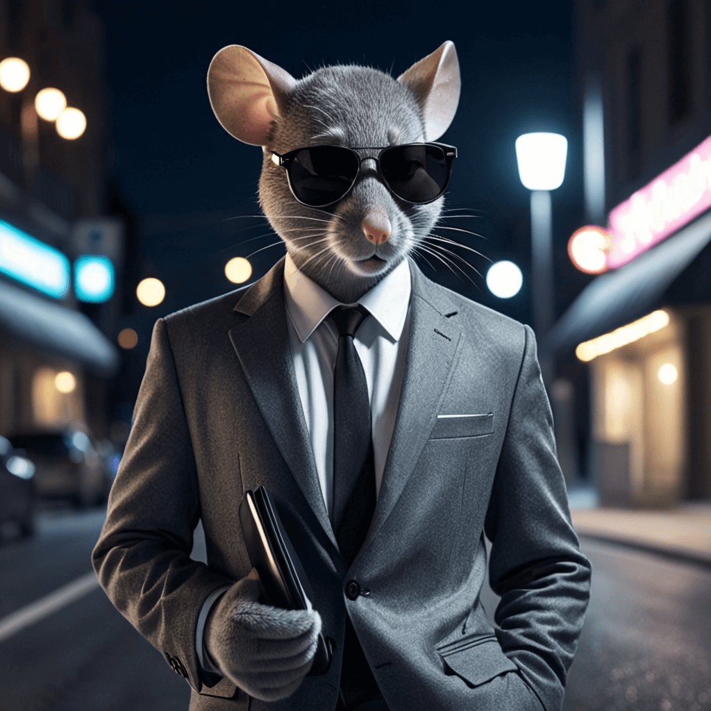 John Pork's goofy, cheese-based companion in surreal TikTok contexts and situations.