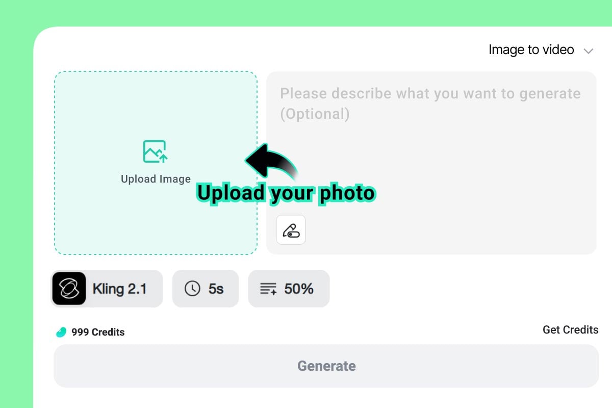Schritt 1: Lade Dein Foto Hoch Schritt 1: Lade Dein Foto Hoch