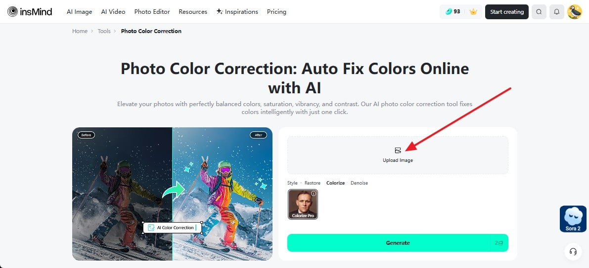 upload underexposed photo to fix Upload your underexposed photo to fix dark photos instantly.