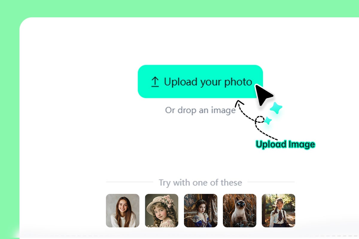 Step 1: Upload Your Photo Step 1: Upload Your Photo