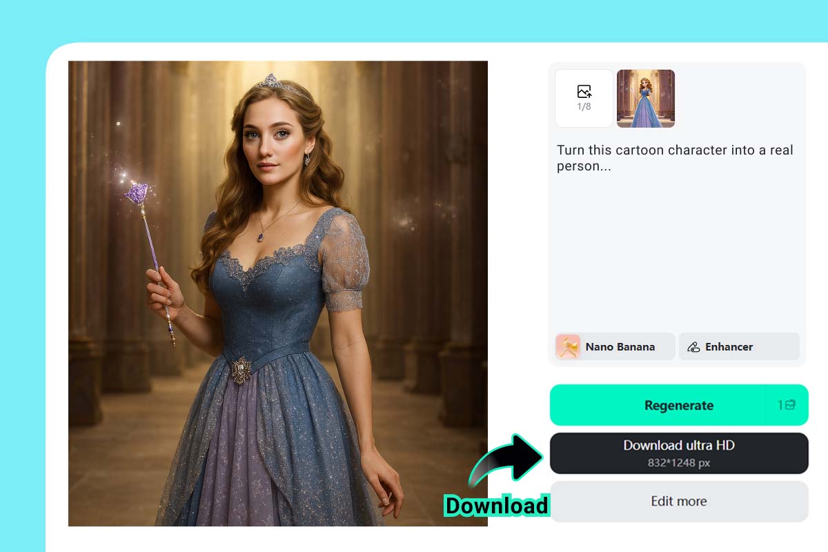 Generate Real-Life Version