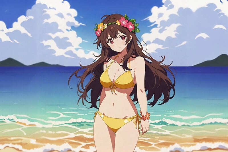 <p>AI Anime Bikini</p>