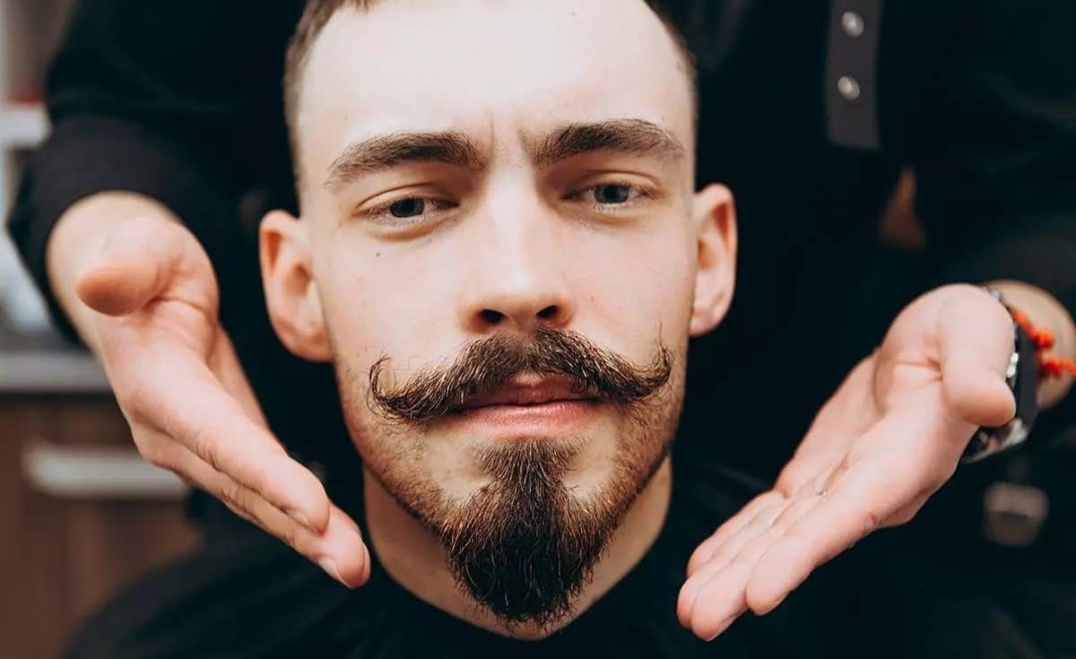 Van Dyke goatee filter for artistic beard look Experiment with a Van Dyke goatee beard filter online for a bold, vintage-inspired style.