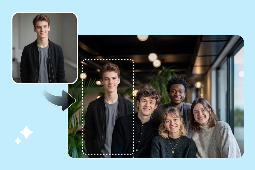Add a Person to Group Photo – Complete Your Family or Friends Pictures with AI Add a Person to Group Photo – Complete Your Family or Friends Pictures with AI