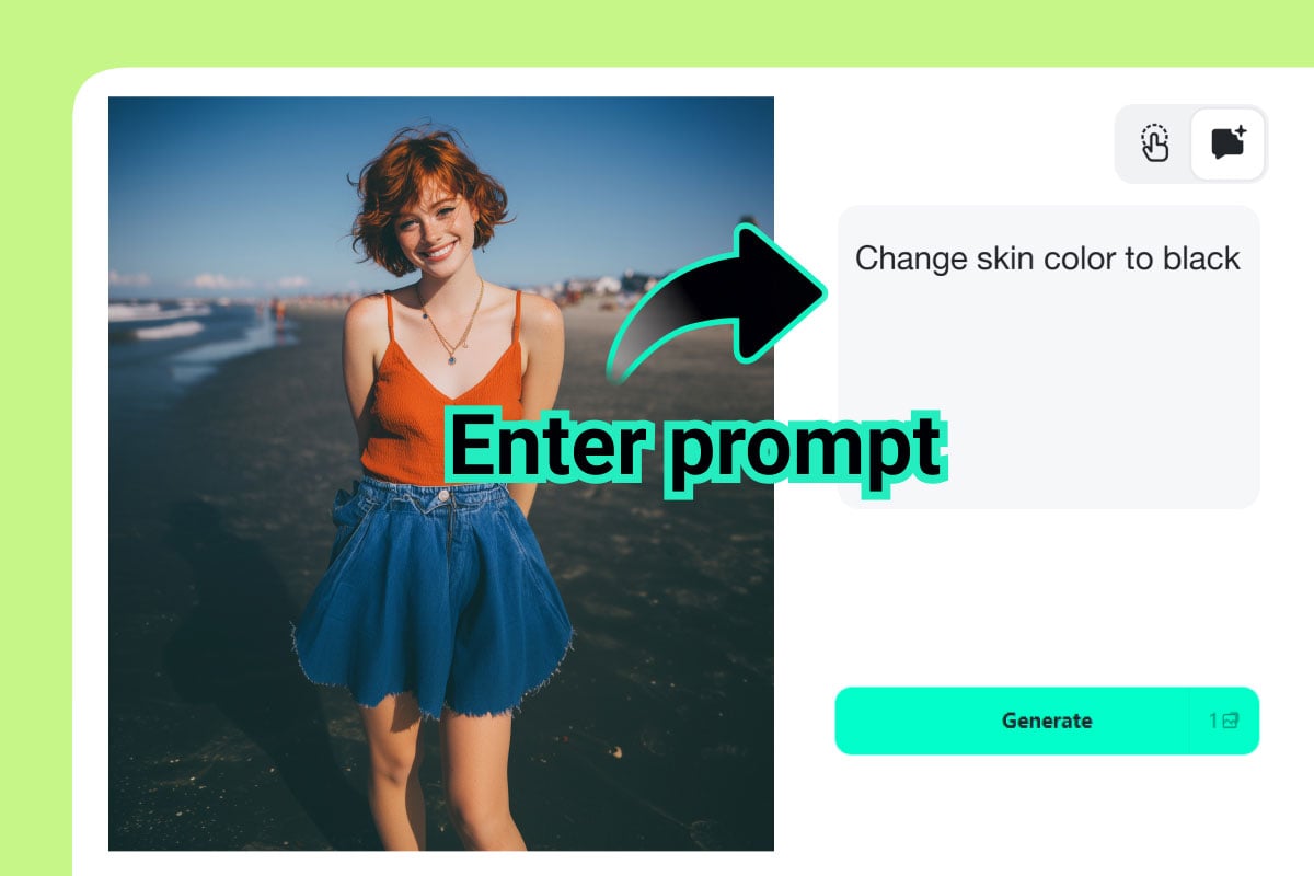 Specify the Skin Color