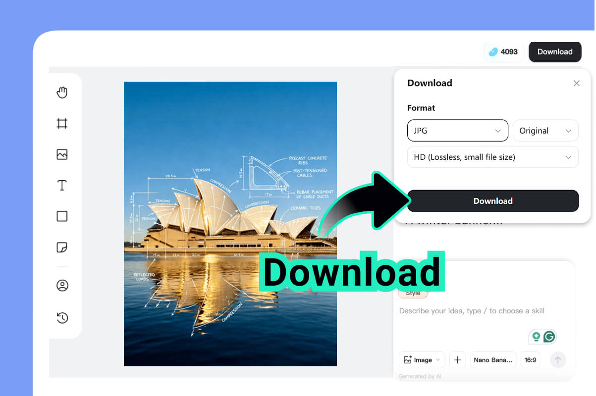 步驟 4. 下載您的圖片