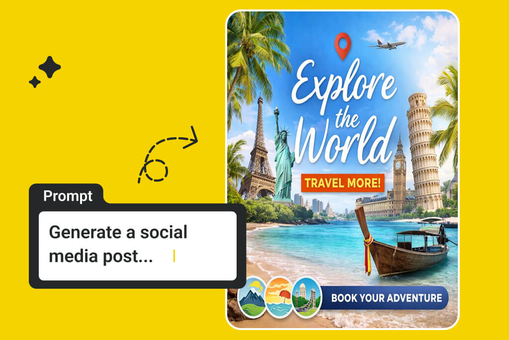 Turn Text into Social Media Posts with AI Turn Text into Social Media Posts with AI