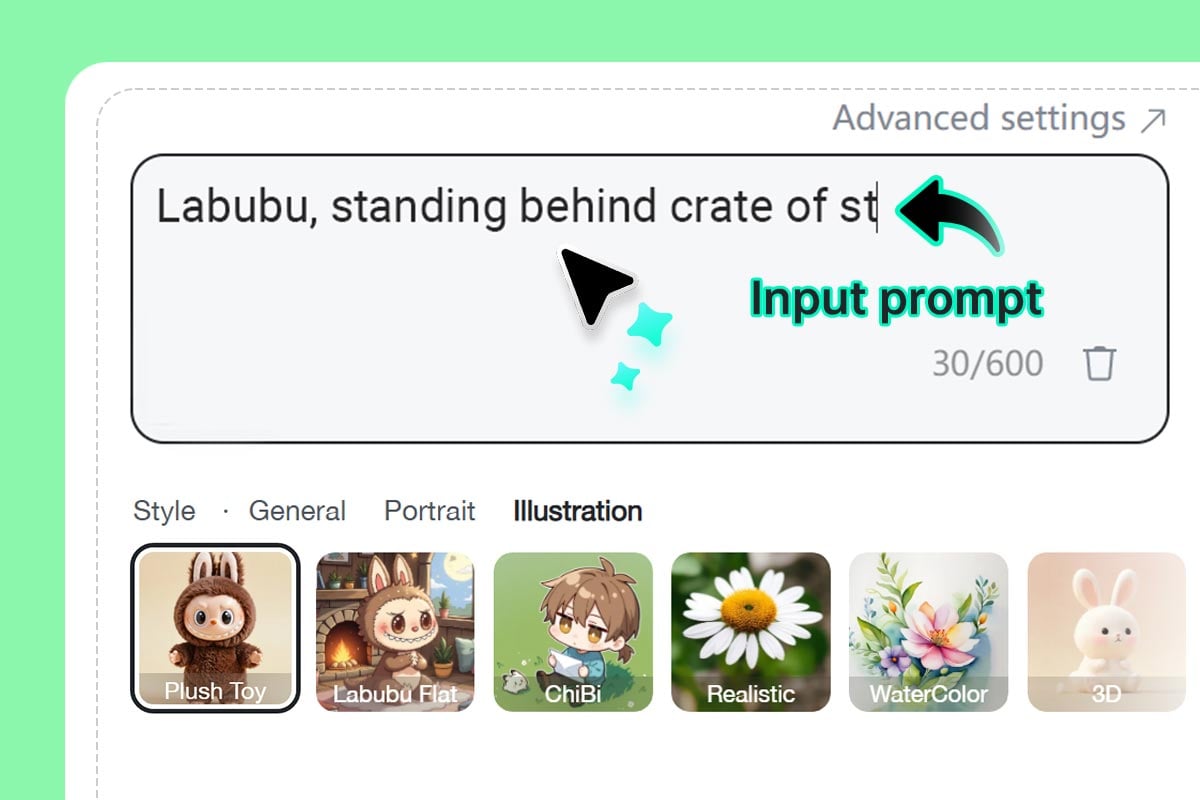 Step 1: Enter Your Prompt