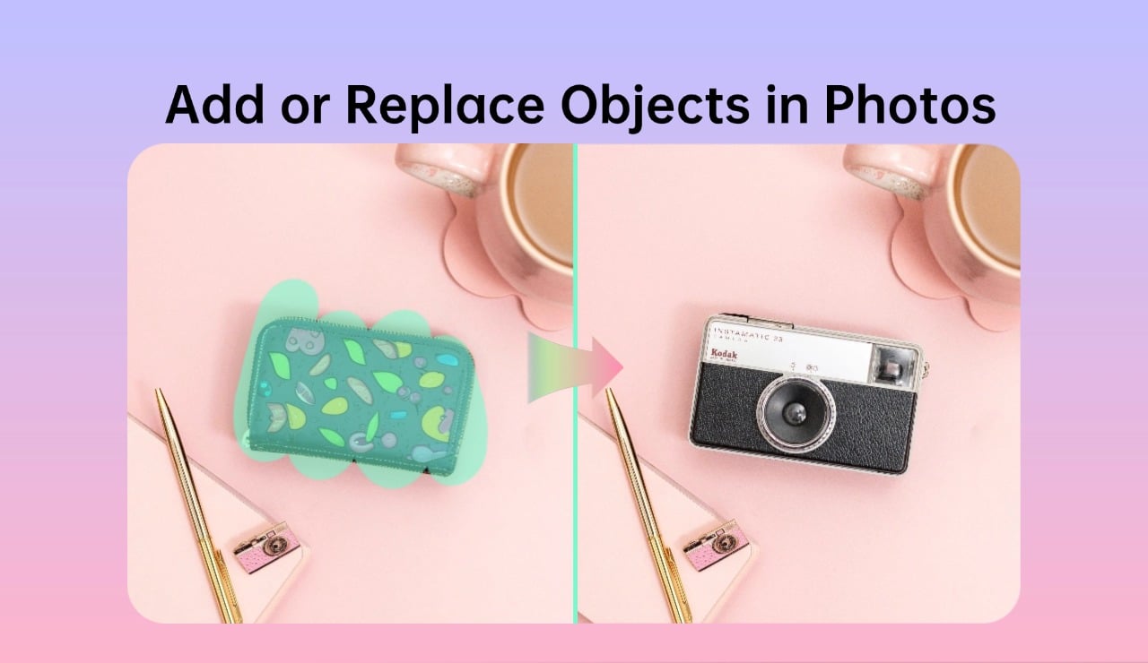 AI Erase & Replace: How to Add or Replace Objects in Photos