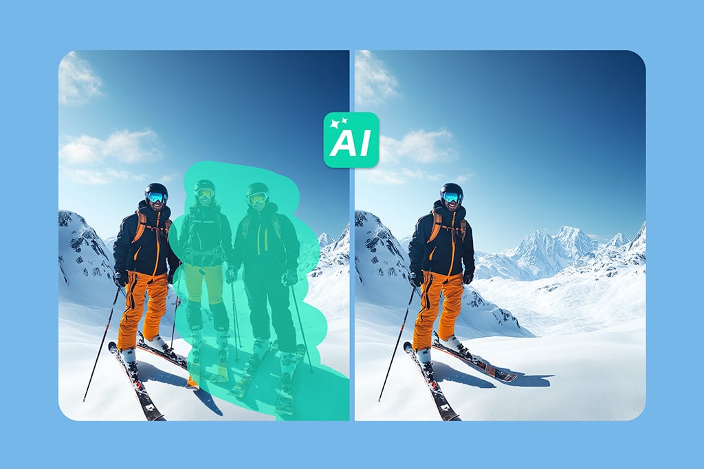 Use AI to Remove Passerby from Your Photos