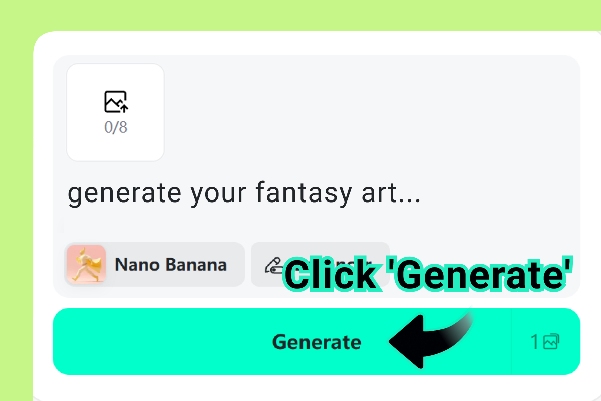 Generate the AI Fantasy Photo Generate the AI Fantasy Photo