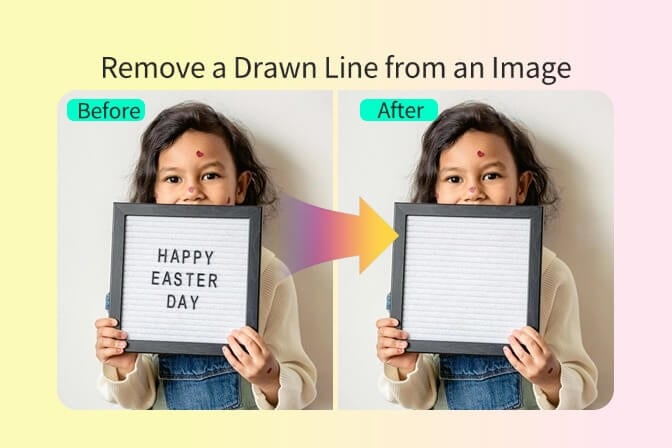 Beginner's Guide: How to Remove a Drawn Line from an Image
