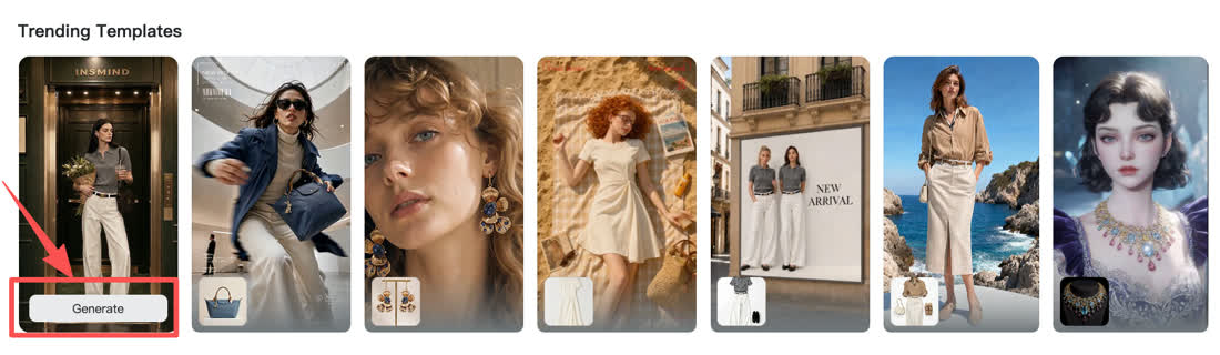 Choose Reel Template Instagram Reels prompt template gallery