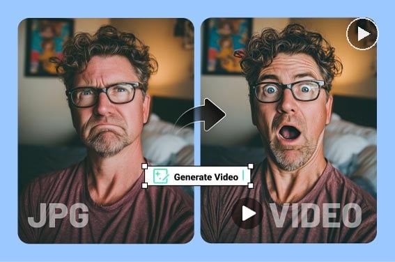 Surprised Video Generator
