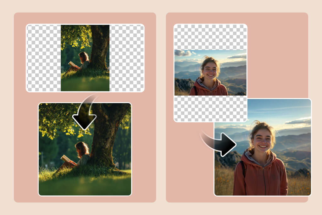 Convert Rentabgle Images to Square with AI