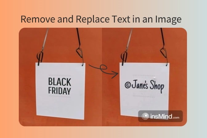 How to Remove and Replace Text in Image Without Photoshop