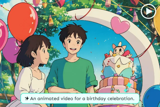 Turn greetings and special messages into creative animated e-cards.