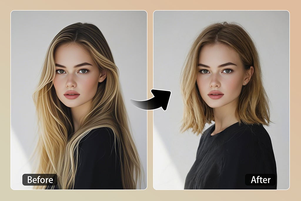 Explore Our AI Short Hair Filter Online – Crack Your New Look Instantly