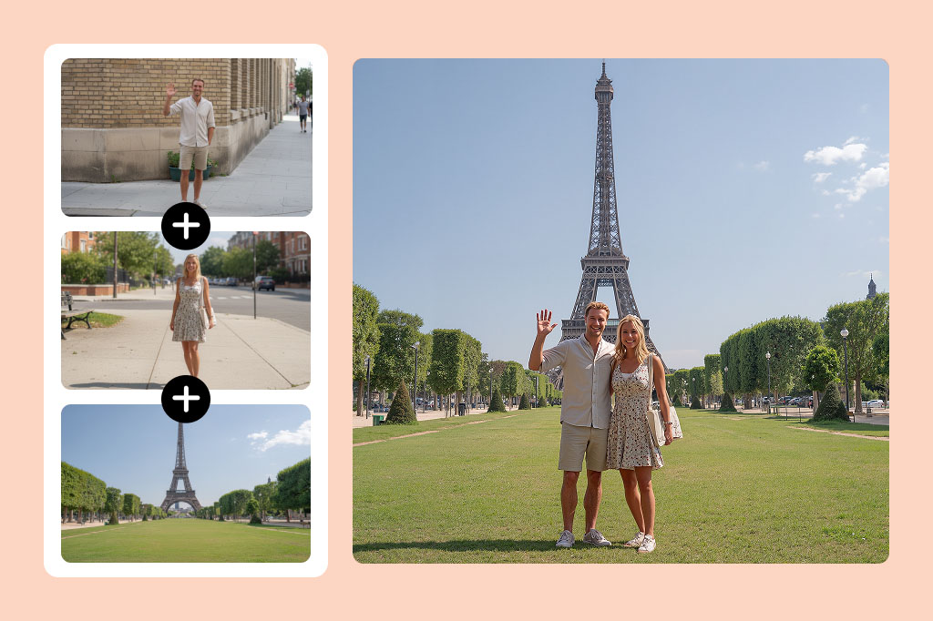 Add Multiple People to a Photo with AI Realistically Add Multiple People to a Photo with AI Realistically
