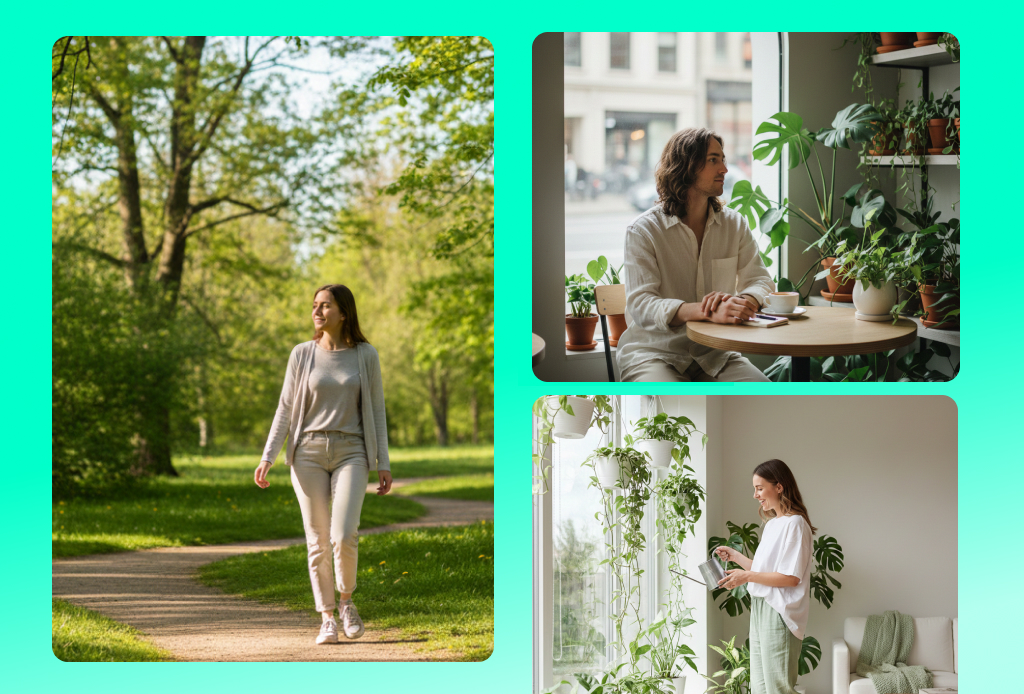 AI 3-Grid Photo Collage Generator