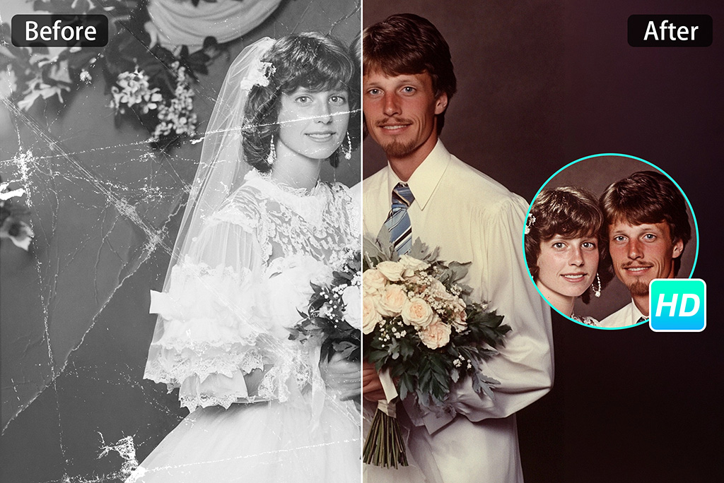 Not Just Colorizing — Also Restore Scratched and Damaged Photos